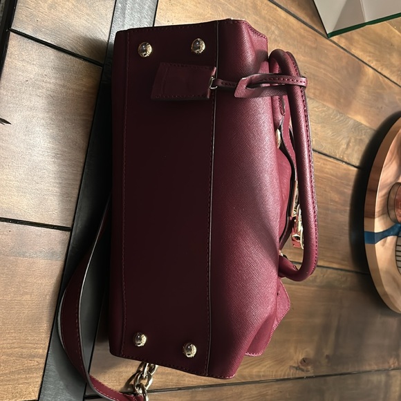 Michael Kors Maroon Purse - Picture 3 of 6